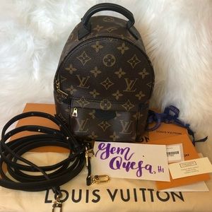 Authentic Brand New Louis Vuitton Palm Spring Mini